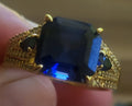 Blue Sapphire Ring