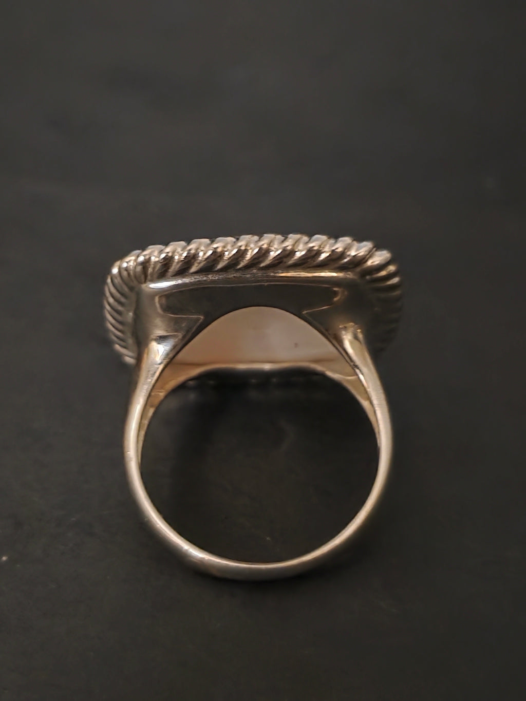 Rose Quartz 925 Sterling Silver Ring