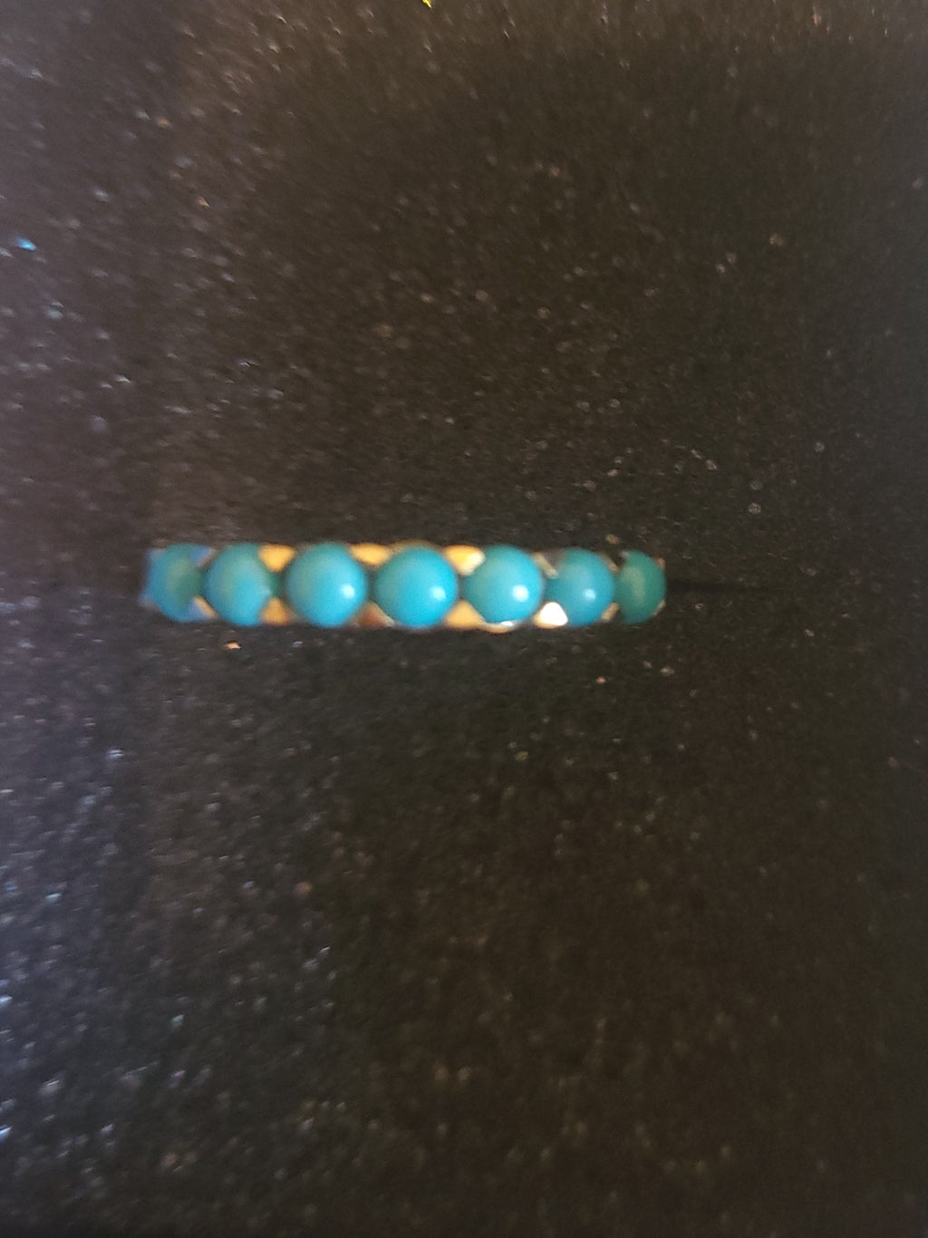 Gold over Sterling Silver, Turquoise Ring