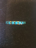 Gold over Sterling Silver, Turquoise Ring